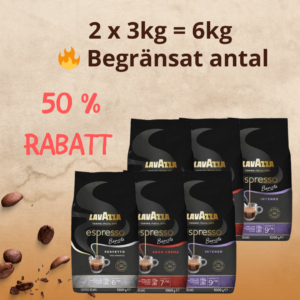 Barista 6kg Lavazza Kaffebönor