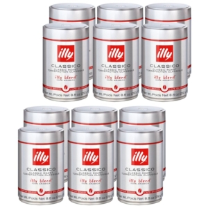 illy Classico kaffebönor 12 x 250 g