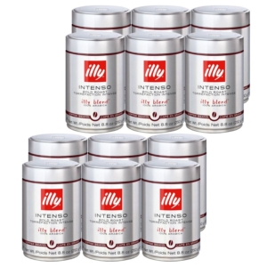 illy Intenso kaffebönor 12 x 250 g